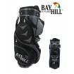 Bay Hill Lisbon 9" Top 14 Way Golf Cart Bag Blk/Silver