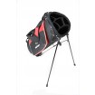 Falcon Golf 8" Stand Bag Black / Red 6 Way Divider