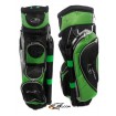 Falcon Tornado Cart Bag 9" 14 Way Golf Black / Green