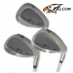 Falcon Golf Stainless Wedge Club Set 52,56,60 Lofts