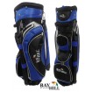 Bay Hill 9" Milan 14 Way Golf Cart Bag Black / Blue