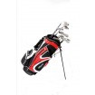 Rival Attack Hybrid Mens Full Golf Club Set & Stand Bag Right Hand