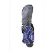 Surefire Deluxe Cart Bag 9" Top / 10 Way Divider Golf Black / Blue