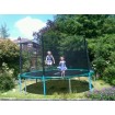 12ft Trampoline, Safety Bands, Padded Net Enclosure, Ladder